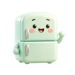 冰箱小雷达吉祥物